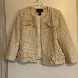 Ann Taylor Tweed Blazer
